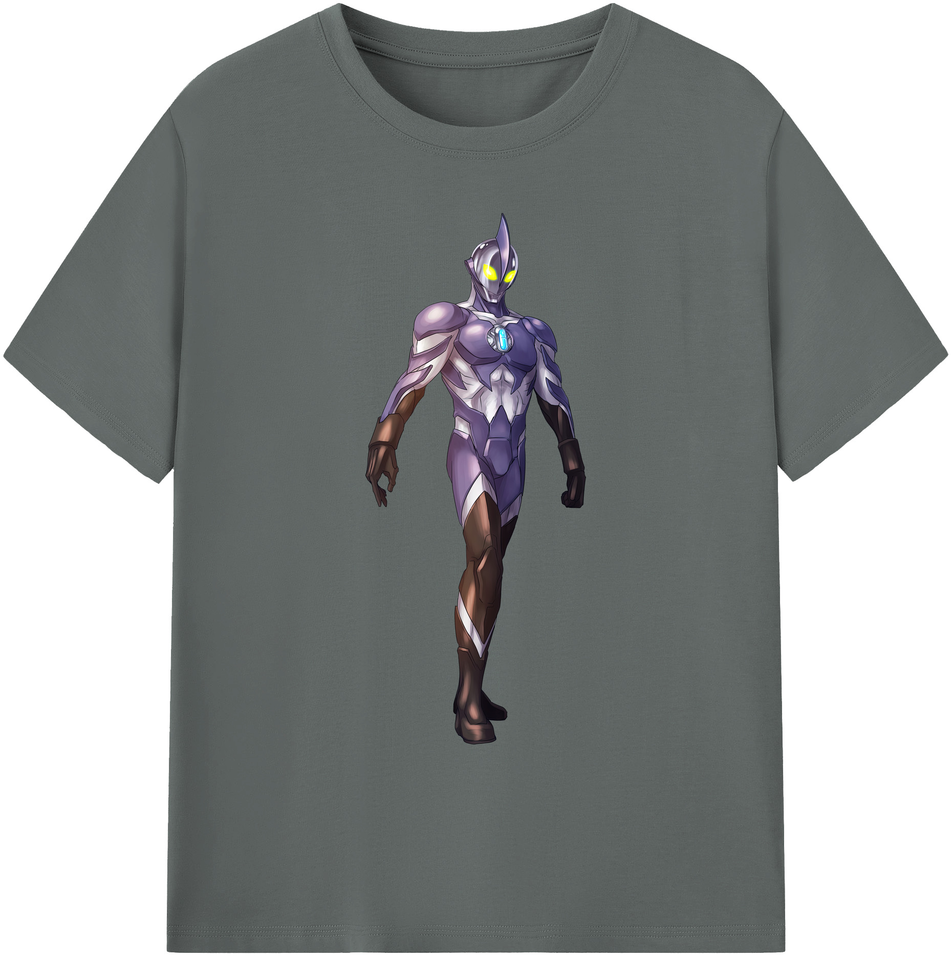 （画像用） ウルトラマン Ultraman 綿100％ メンズ半袖Tシャツ｜肌触りやわらか＆通気性